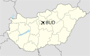 Trasy Budapešť-Letisko-Franza-Liszta